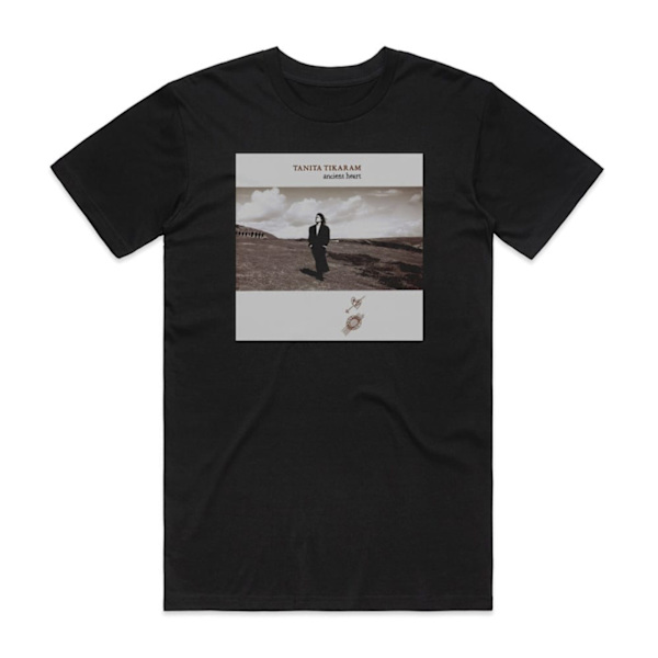 Tanita Tikaram Ancient Heart Album Cover T-shirt Sort M