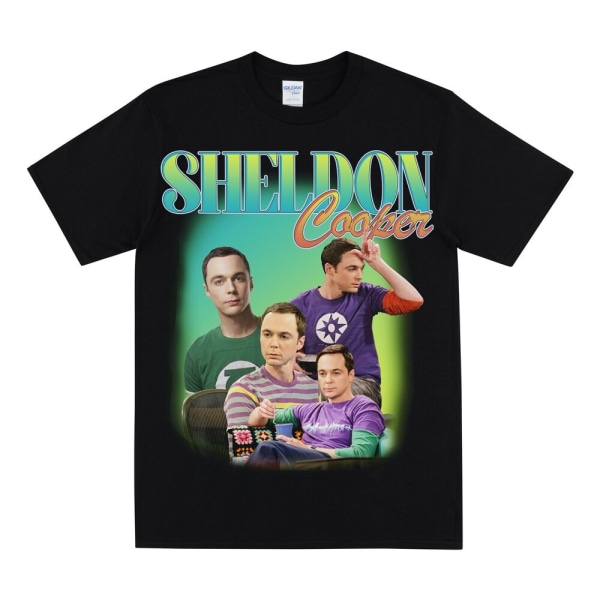 SHELDON COOPER Hyldest T-shirt Black XXL