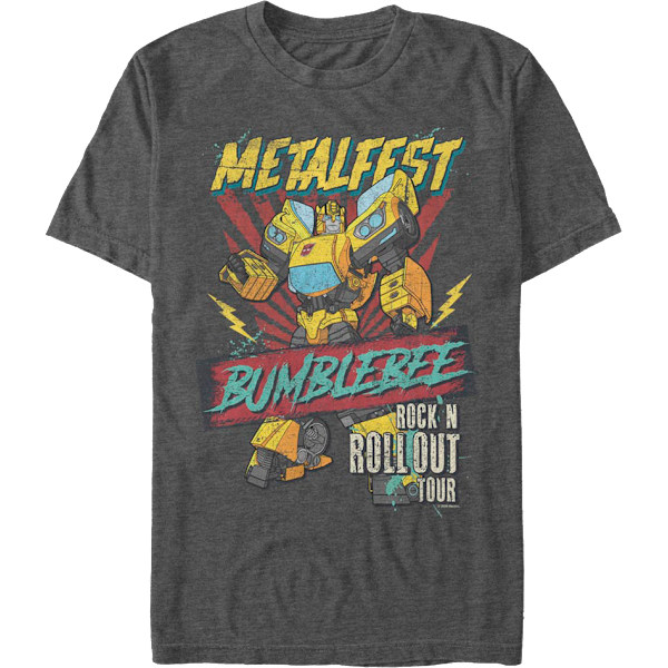 Bumblebee Metalfest Transformers T-paita M