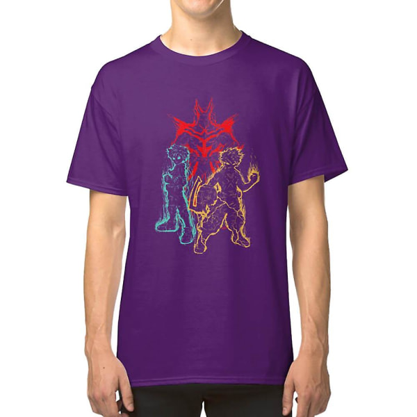 Quirky Fellows T-shirt purple