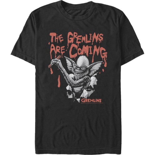 Randig affisch Gremlins T-shirt XL