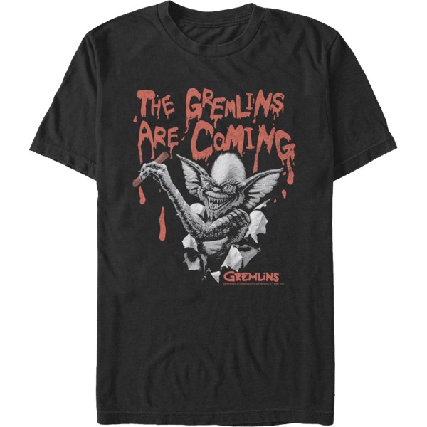 Stripe Poster Gremlins T-shirt M