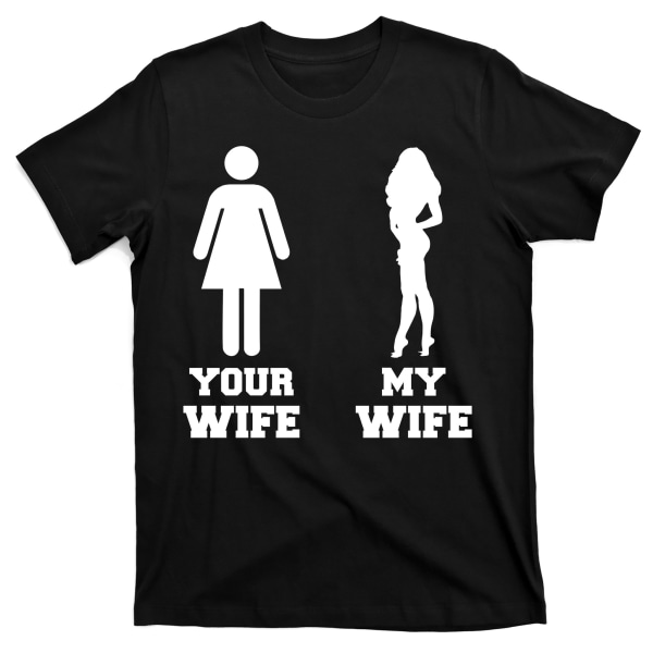 Min fru din fru T-shirt L