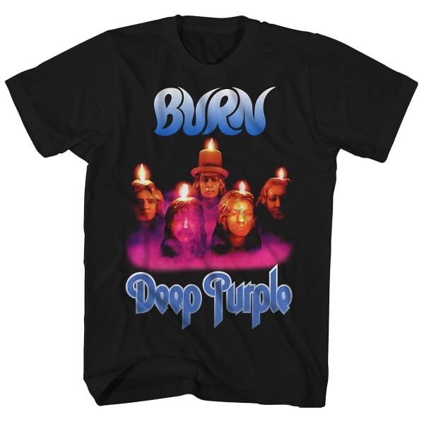 Deep Purple T-shirt Brännalbumkonst Deep Purple Shirt XL