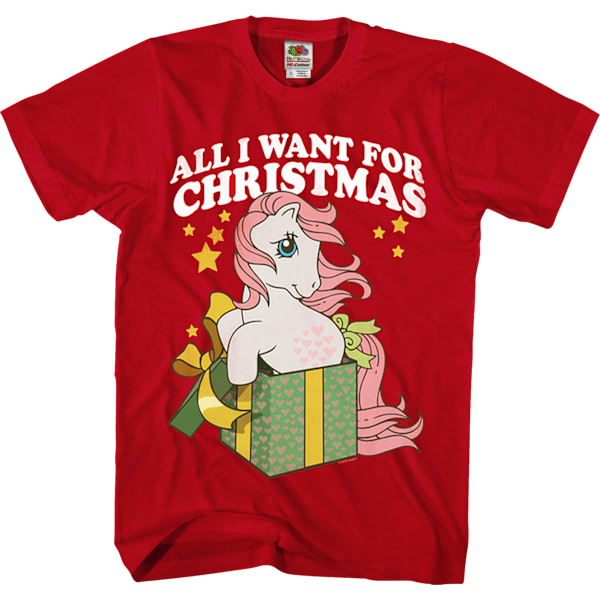 All I Want For Christmas My Little Pony T-shirt L