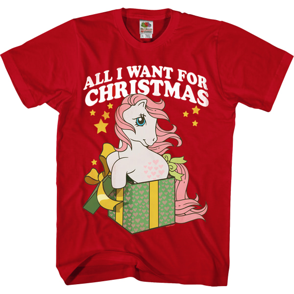 Allt jag önskar till jul My Little Pony T-shirt L