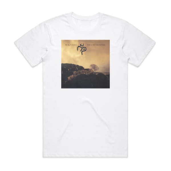 XII Alphonso The Lost Frontier Album Cover T-Shirt Hvid S