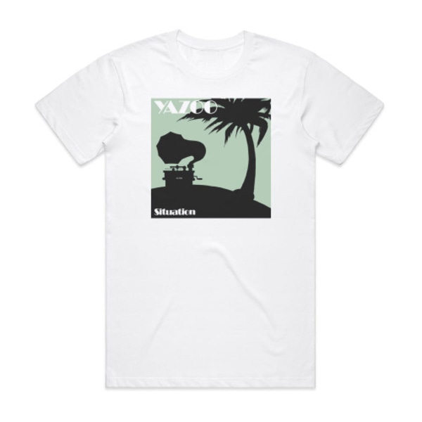 Yazoo Situation Album Cover T-Shirt Vit M