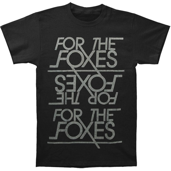 For The Foxes Logo T-skjorte XL