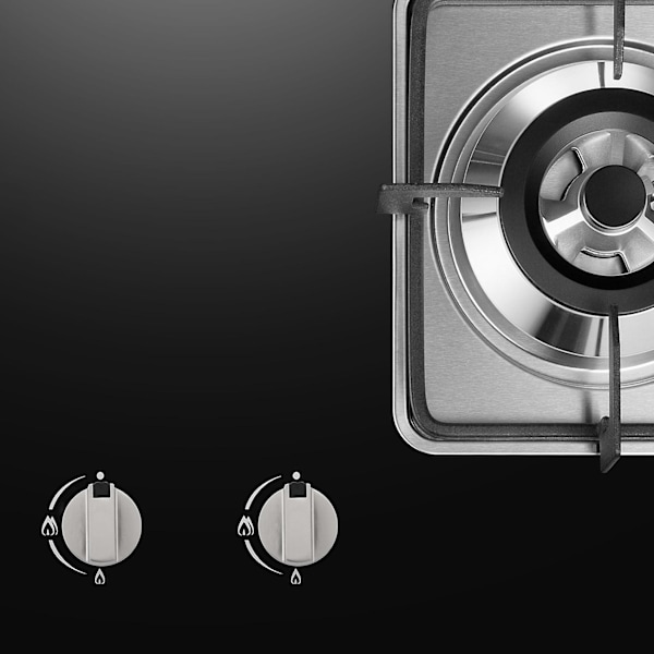 Spisknoppar, ugnsknopp 6 st, zinklegering 6 mm universal silver spisstyrningsknoppar adaptrar ugn omkopplare Silver