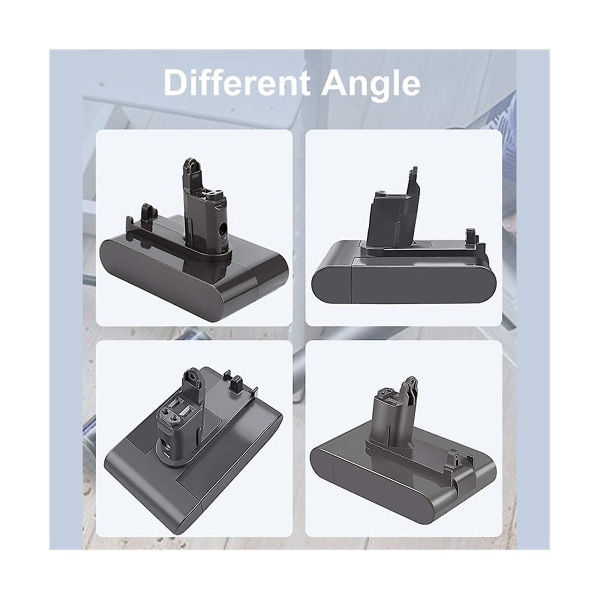22.2v Erstatningsbatteriadapter for DC34 Ion støvsuger + børste + skrutrekker for Dc35 Dc45 Dc31 Dc34 Dc44 Dc31/