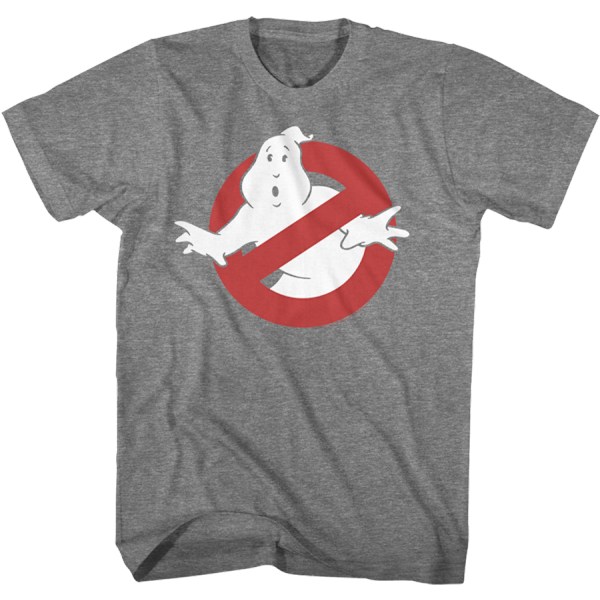 Grafiitti Ghostbusters -logolla varustettu T-paita M