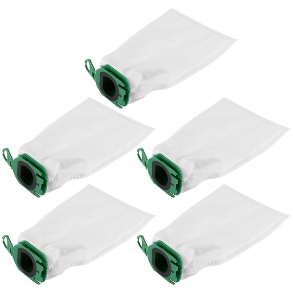5 st Dammsugarpåsar för Vorwerk Kobold Vb100 Vb 100 Fp100 100 Dammsugare Ersättning V