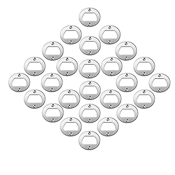 Avaajan Insert-setti Pyöreä Avaajan Kiinnitys Avaaja DIY Olut Avaajan Muotteihin Silver