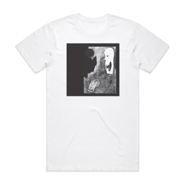 Wrekmeister Harmonies Light Falls Album Cover T-Shirt Vit M