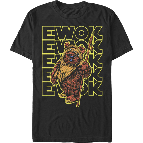 Retro Ewok Star Wars T-shirt S