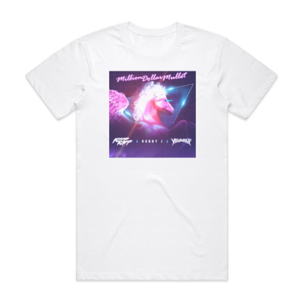 Yelawolf Million Dollar Mullet Album Cover T-shirt Vit XXL