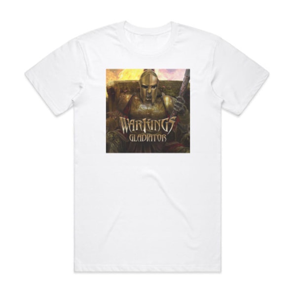 Warkings Gladiator Album Cover T-shirt Hvid M