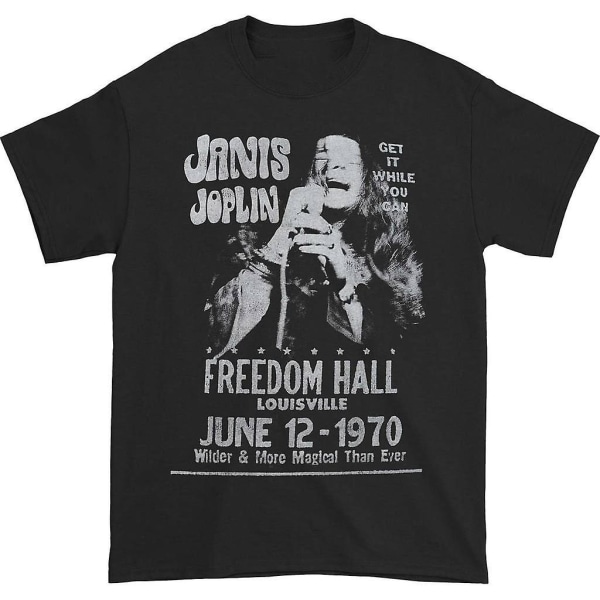 Janis Joplin Janis At Freedom Hall T-skjorte XXL