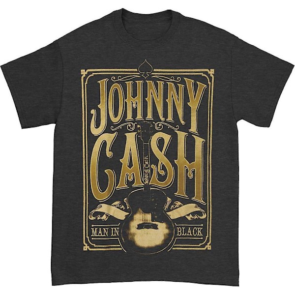 Johnny Cash Signatur Gitar T-skjorte XXXL