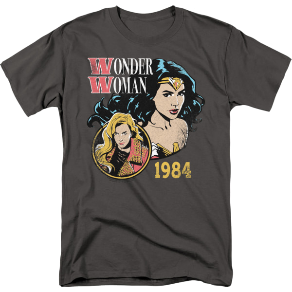 1984 Collage Wonder Woman T-paita Uusi S