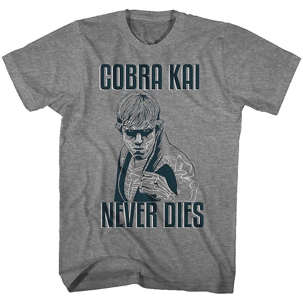 Karate Kid Cobra Kai Never Dies T-shirt L