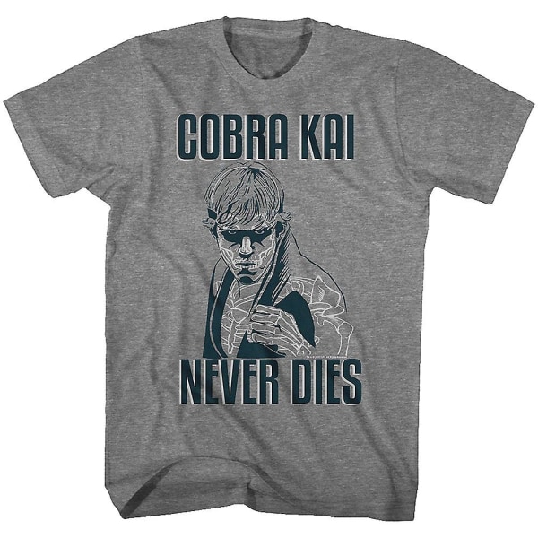 Karate Kid Cobra Kai Never Dies T-shirt XL