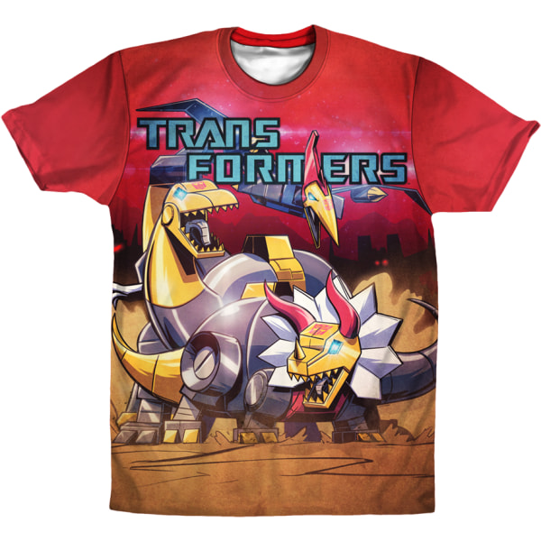 Dinobots Sublimering T-shirt XL