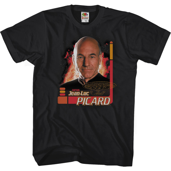 Jean-Luc Picard Star Trek The Next Generation T-shirt XXXL