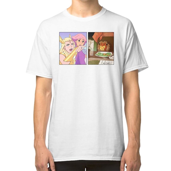 She-Ra Skriker På Catra Meme T-shirt XL