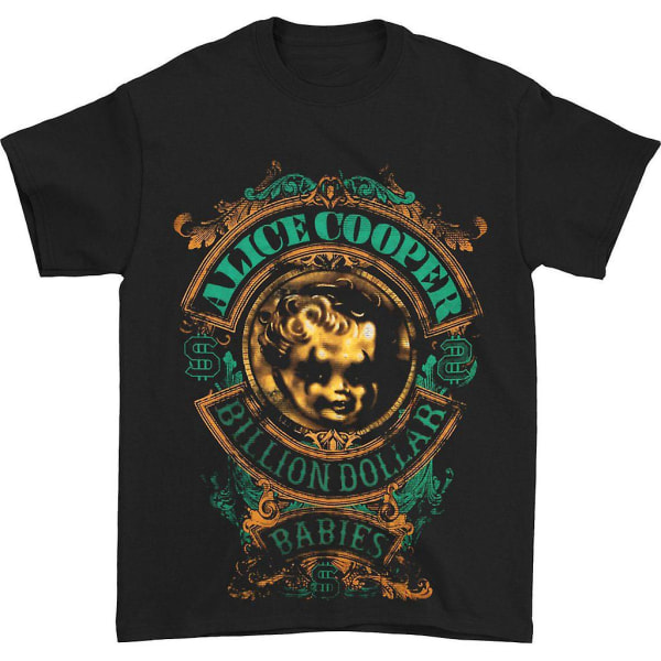 Alice Cooper Billion Dollar Baby Crest T-shirt L