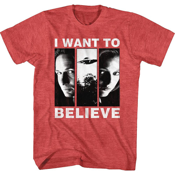 I Want To Believe X-Files T-Shirt XXXL