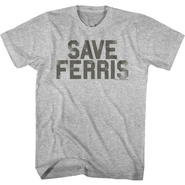 Kulunut Save Ferris Bueller -T-paita XXL