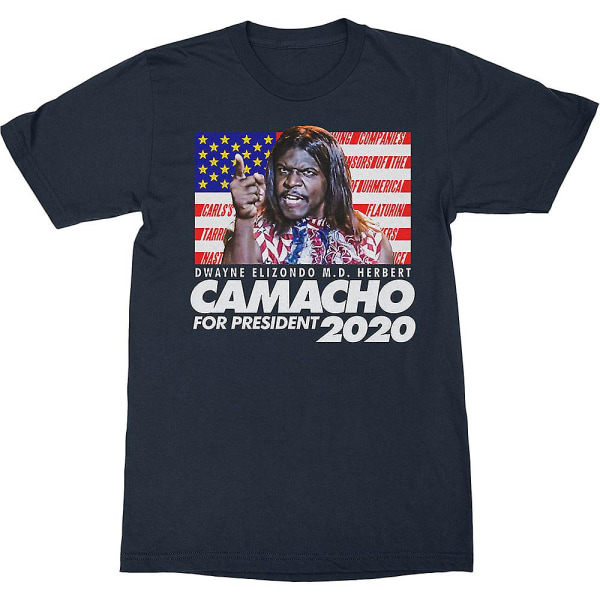 Camacho For President 2020 Idiocracy T-shirt XL