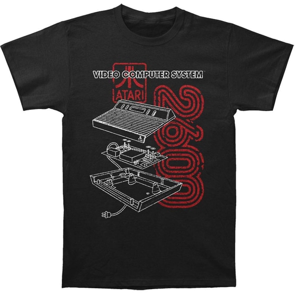 Atari 2600 T-shirt til voksne S