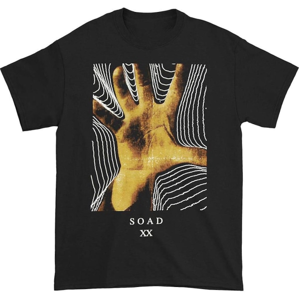 System Of A Down Hand Anniversary T-shirt M