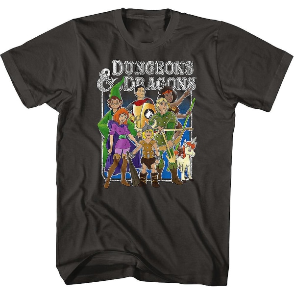 Animerade Vänner Dungeons & Dragons T-shirt XXL