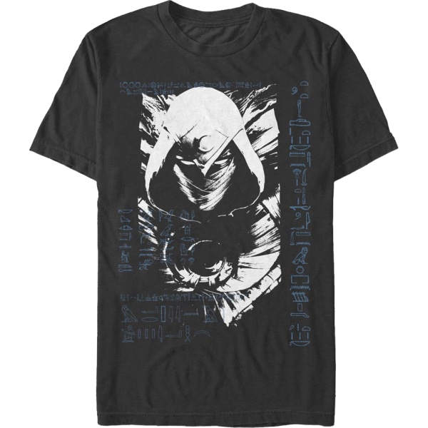 Hieroglyphs Moon Knight T-Shirt New S