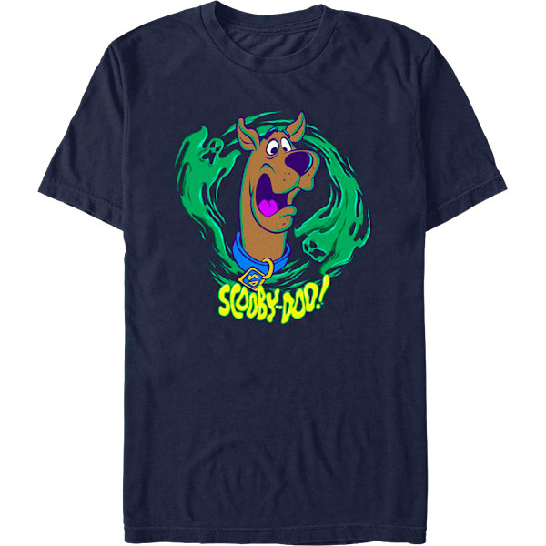 Grønne Spøkelser Scooby-Doo T-skjorte XL