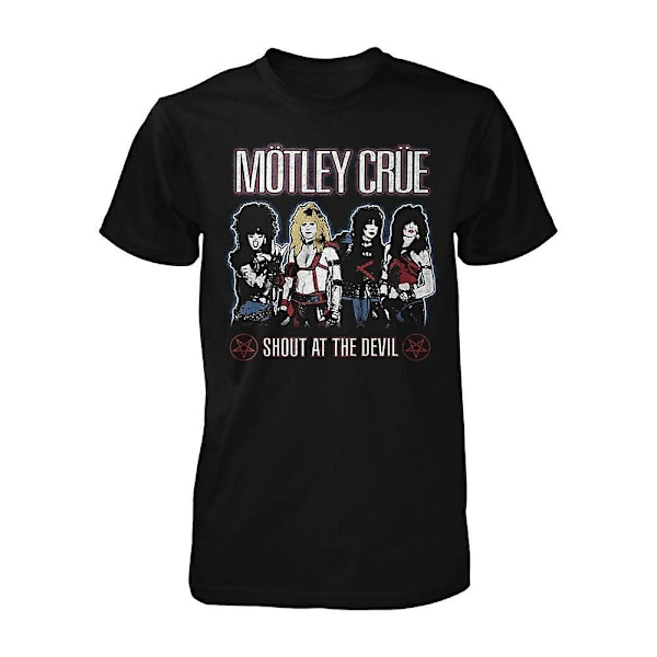 Motley Crue Shout At The Devil T-paita L