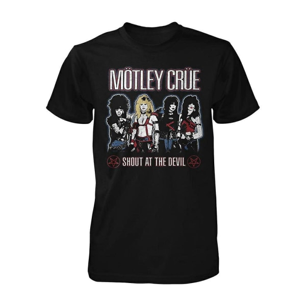 Motley Crue Shout At The Devil T-paita M