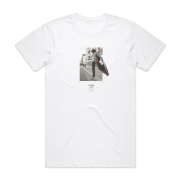 Yuksek Living On The Edge Of Time Cover T-shirt Vit M