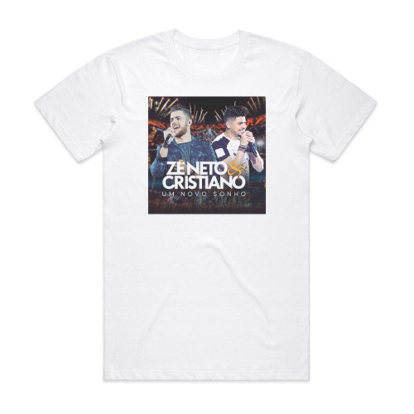 Ze Neto og Cristiano Um Novo Sonho Album Cover T-shirt Hvid M
