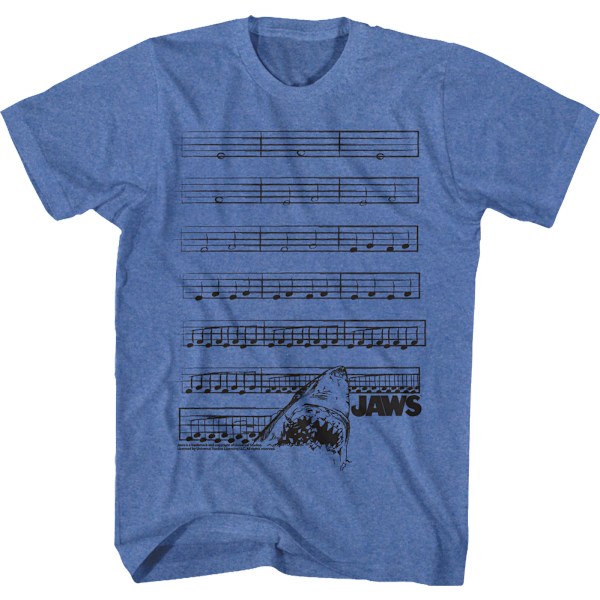 Musikk Jaws T-skjorte M
