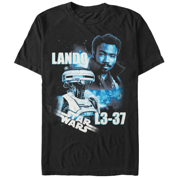 Lando og L3-37 Solo Star Wars T-shirt XL