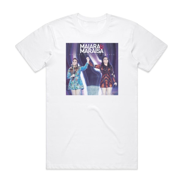 Maiara och Maraisa Ao Vivo Em Campo Grande Album Cover T-Shirt Vit M