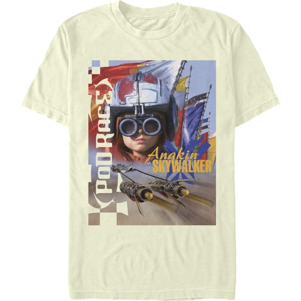 Anakin Skywalker Pod Race Star Wars T-Shirt XXXL