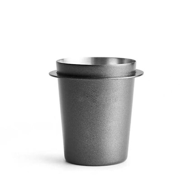 Doseringsskål i rostfritt stål, kaffesniffningskopp, kaffemaskinpulvermatare, portafilterkaffe