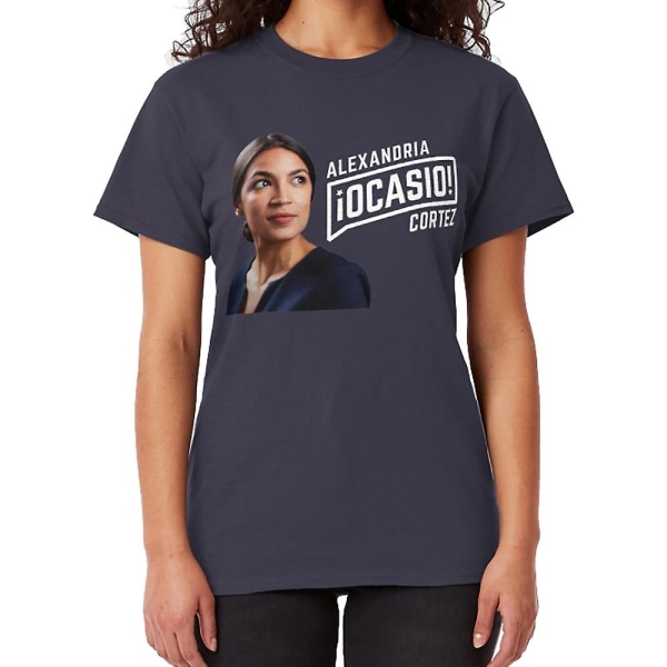 Alexandria Ocasio-Cortez T-shirt black XXXL