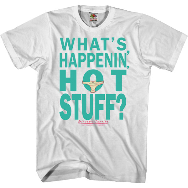 What's Happenin' Hot Stuff Sixteen Candles T-shirt L